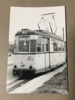 Photokarte DDR Strassenbahn Coswig
