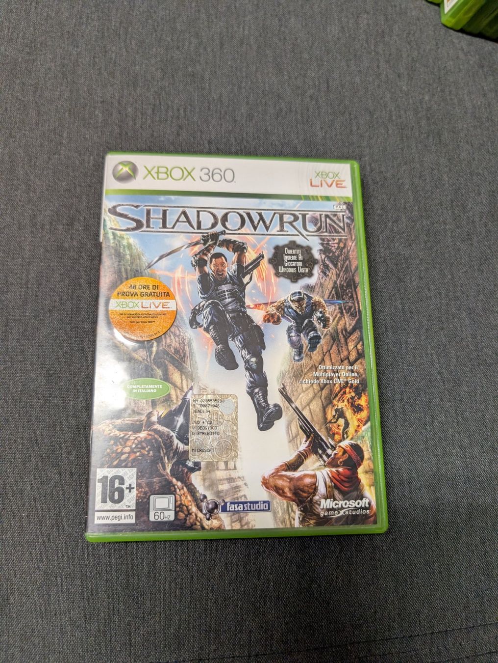 Spiele: Shadowrun Microsoft Xbox 360 – Gebraucht aus Giubiasco von Ticinerd