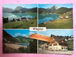 1964 Wägital, Gasthaus Stausee Innerthal / SZ