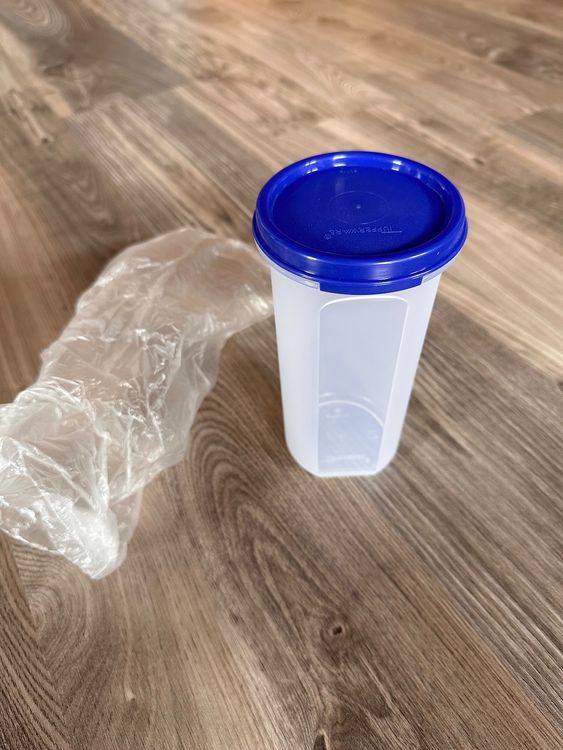 Tupperware Circular 1,1 Liter Schwarz – Mit Dosiereinsatz, Perfekt Für Spaghetti & Vorratshaltung