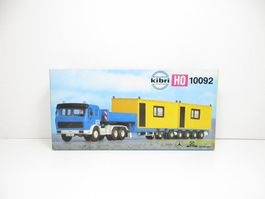 Kibri H0 10092 Mercedes-Benz Tieflader mit Container
