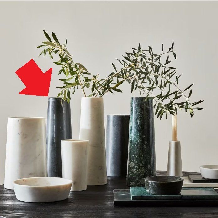 Vasi & Recipienti: West Elm Pure Foundation Marble Vase – Nuovo (secondo la descrizione) da Adliswil venduto da fashionholic