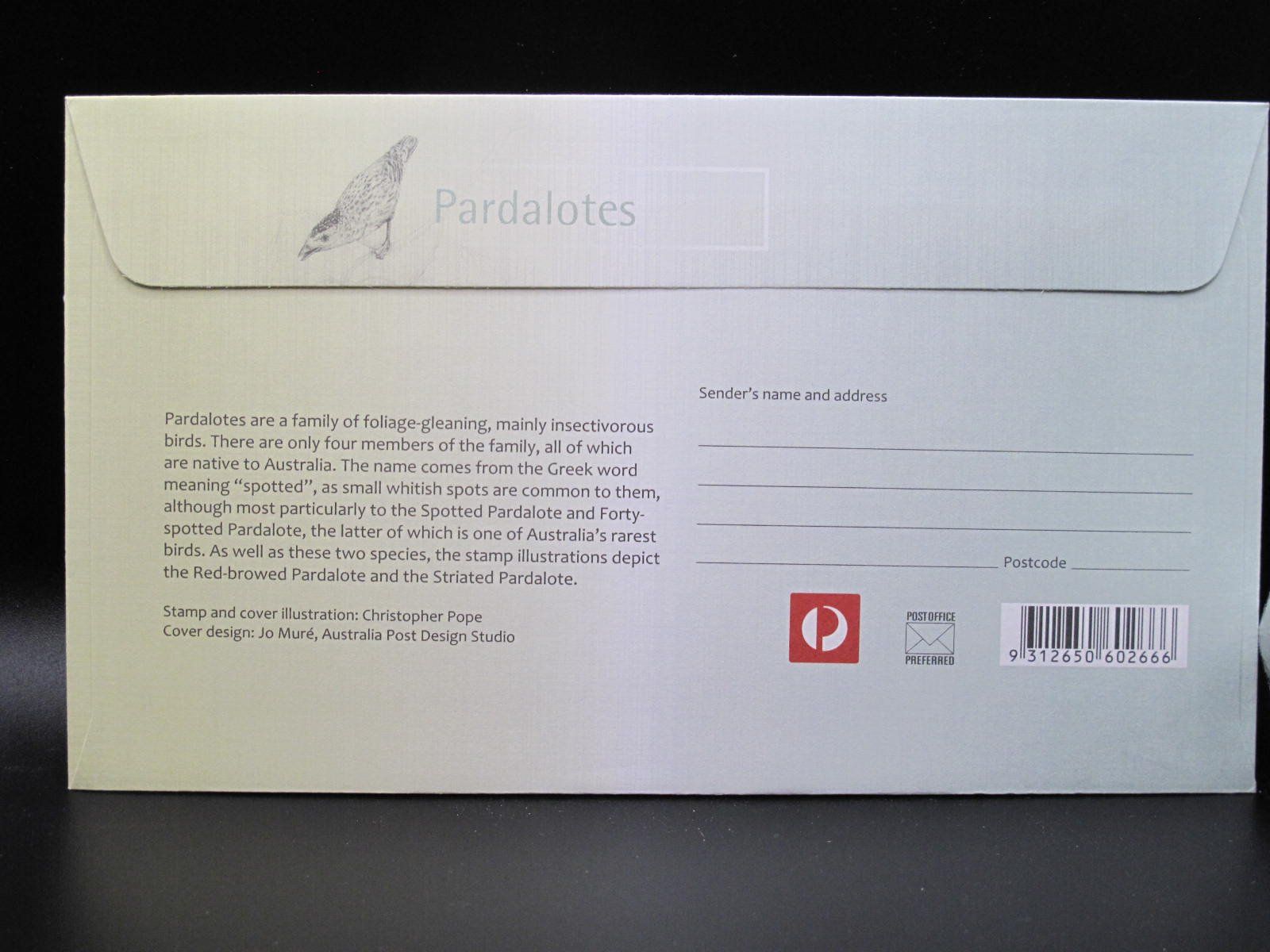 Alle Briefmarken: Australia 2013 Pardalotes FDC – Gebraucht aus Wil SG von fva01 1