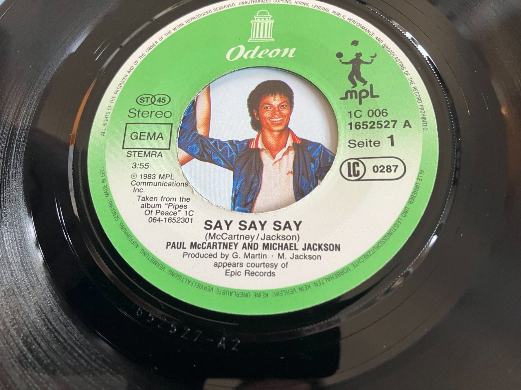 Dischi in vinile: Michael Jackson – Usato da Aarwangen venduto da Jukebox3 4