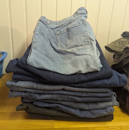 10 Paar Jeans Hosen Gr. 48/50