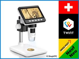 Digitales Mikroskop 1080p FHD- IPS Bildschirm - 50x-1000x