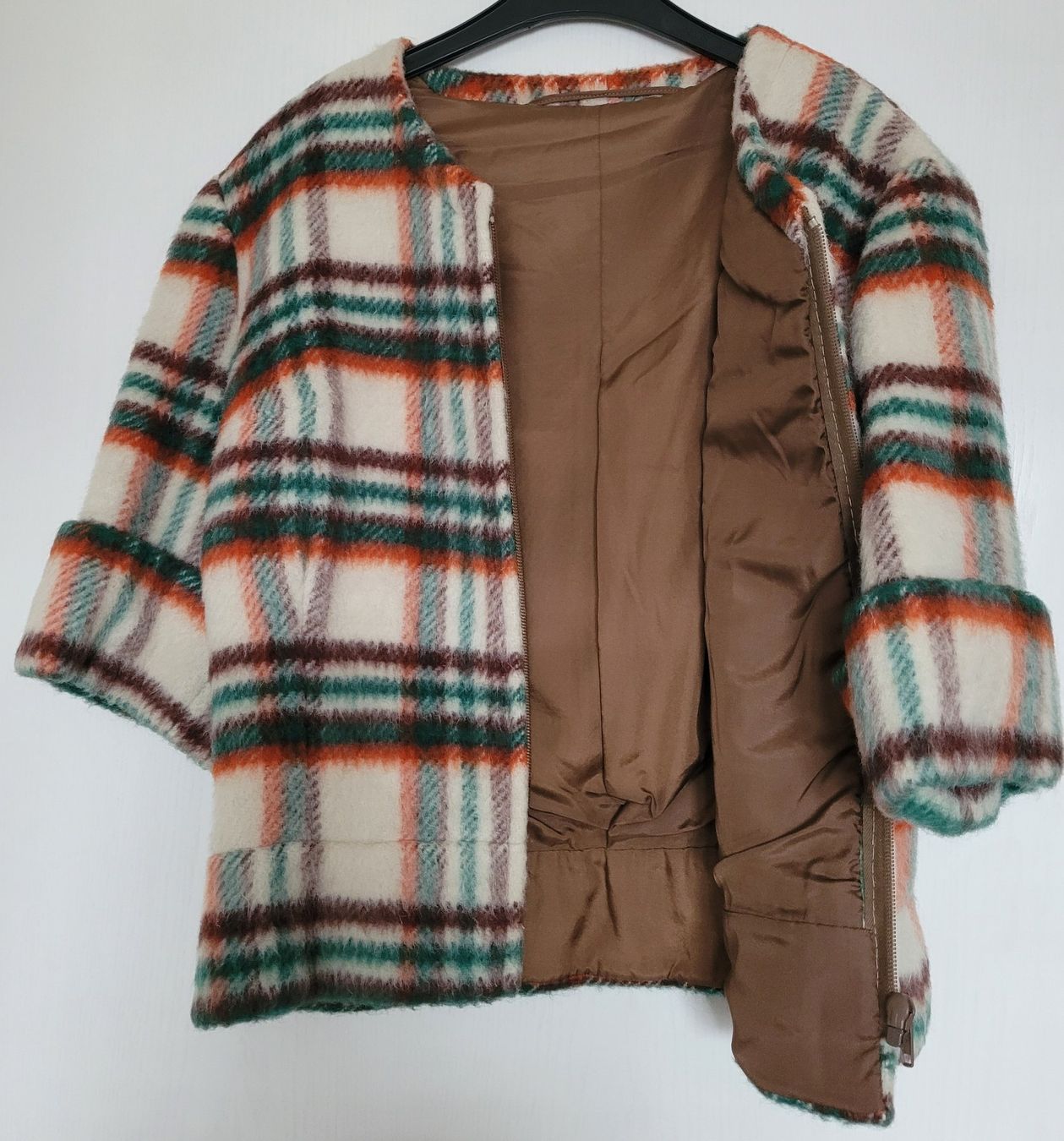 Giacche: VINTAGE: Professionell massgeschneiderte Jacke mit Halbarm – Usato da Oberuzwil venduto da rtr_wp6m 2