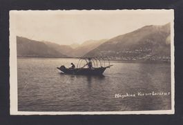 alte Fotokarte MAGADINO, Vue sur Locarno, 1930