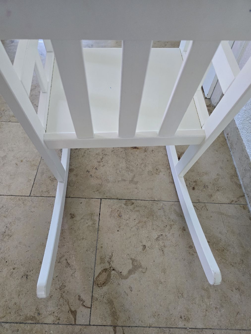 Ikea Stühle: Kinder Schaukelstuhl, Holz, weiss – Gebraucht aus Lommiswil von PositiveVibe 3