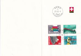 Werbemarken 1957: Nr. 328-331, ET