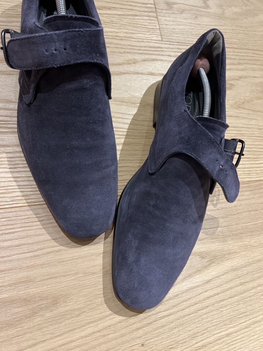 Tod'S Scarpe da uomo: Dark Blue/Violet Tods Size 8.5 – Usato da Zürich venduto da AVSK 1