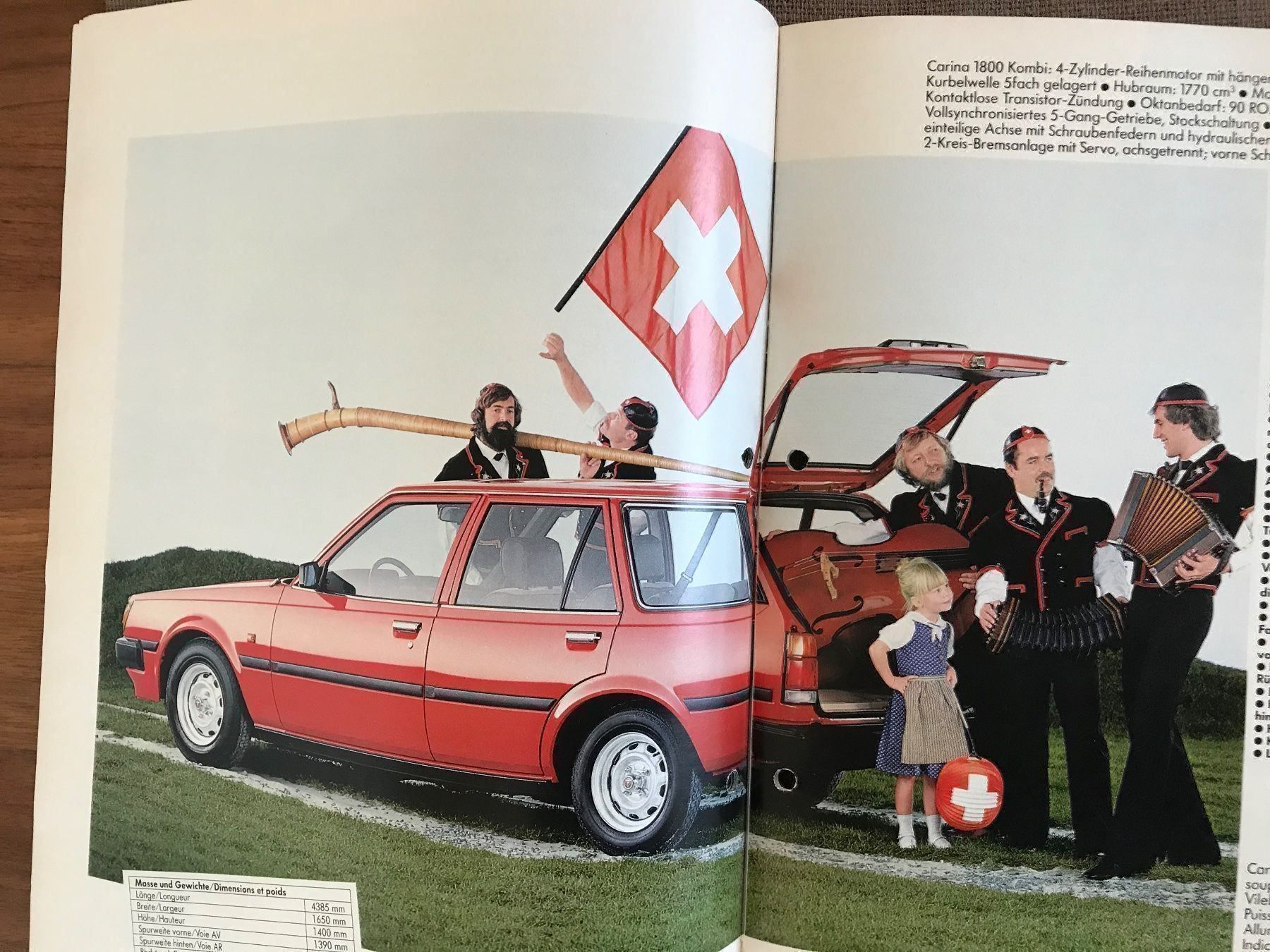 Toyota Dokumente: Toyota  Tercel Prospekt – Gebraucht aus Balterswil von Jeko1967 5