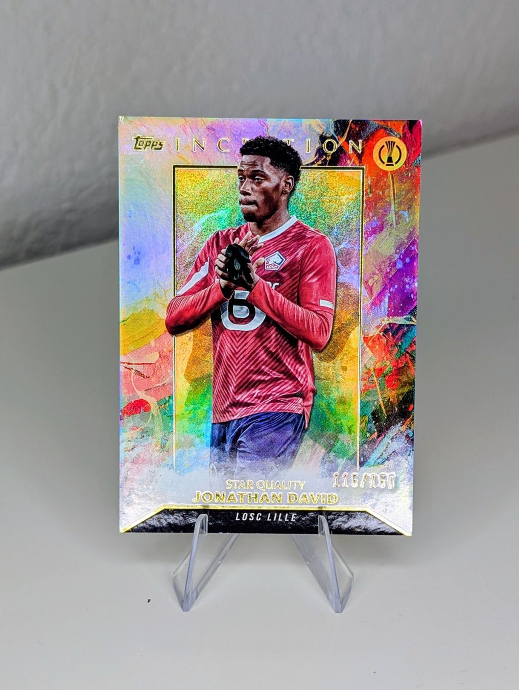 Topps Carte collezionabili: Jonathan David 111/150 LOSC Lille Topps Inception – Nuovo (secondo la descrizione) da Hunzenschwil venduto da BRPCards
