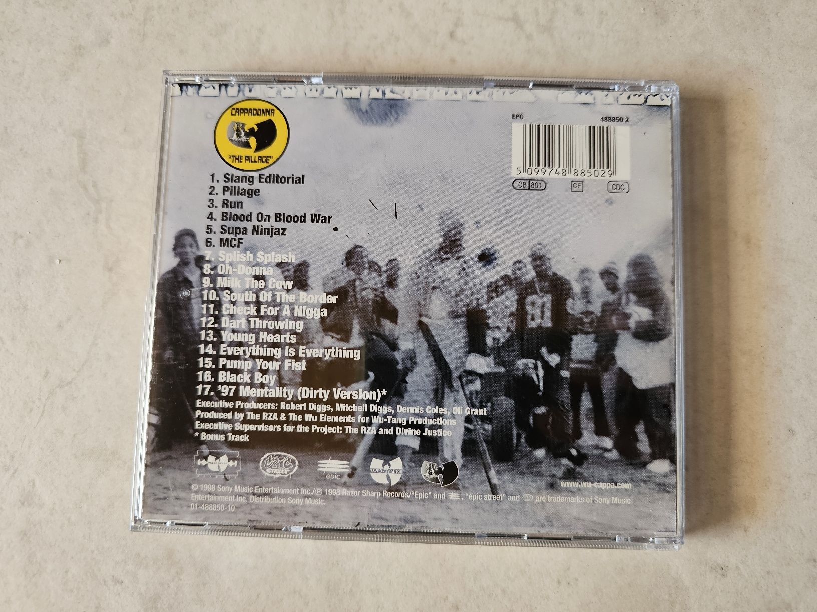 CDs: Cappadonna  -  The Pillage – Gebraucht aus Schneisingen von backstore24 1