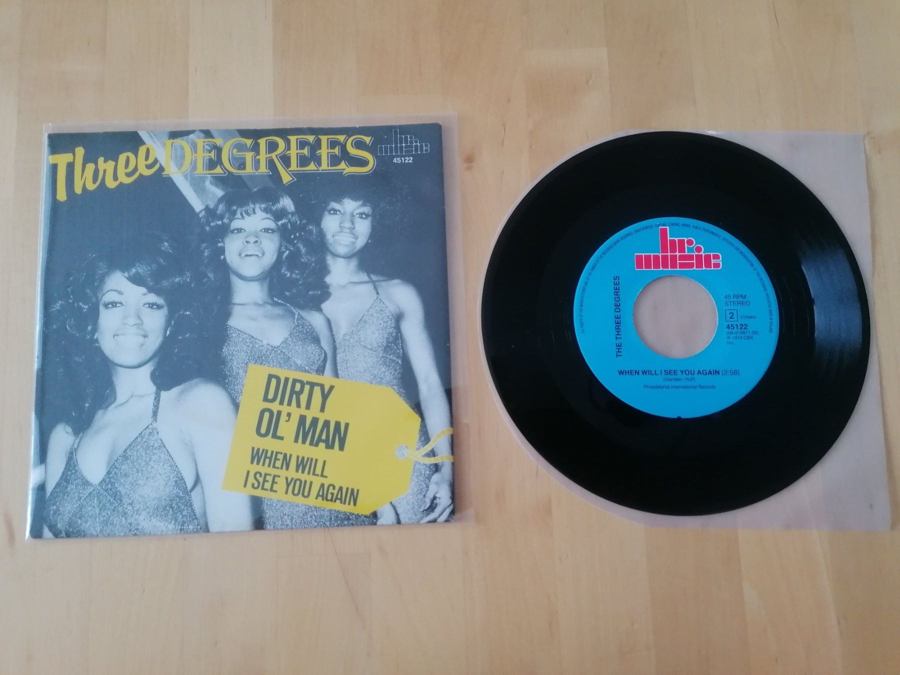 Schallplatten: The Three Degrees – Dirty Ol' Man – Gebraucht aus Emmenbrücke von lamorak