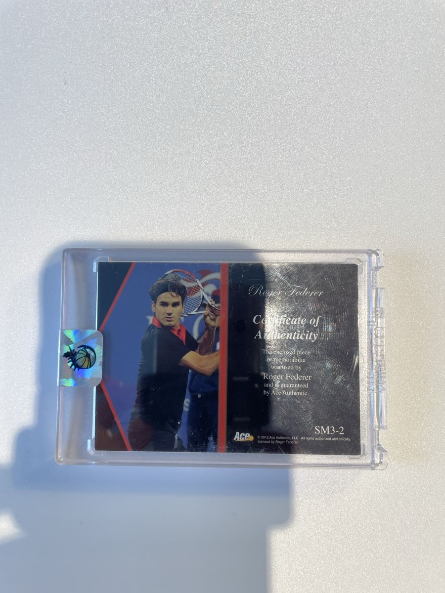 Carte collezionabili: Roger Federer Patch Card Game Used Item – Usato da Wädenswil venduto da Gmenswisscard 1