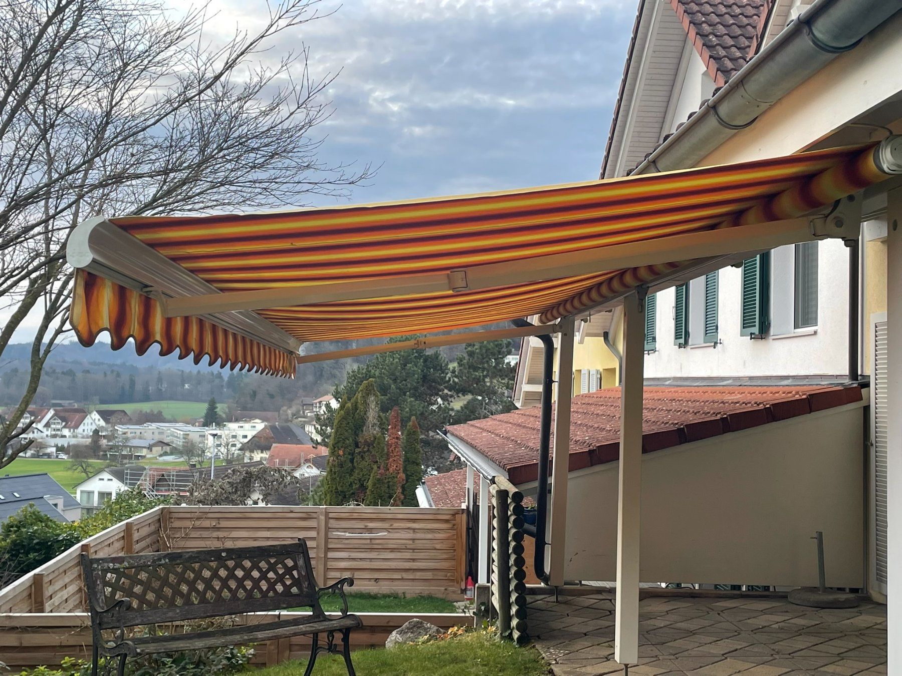 Stobag elektrische Sonnenstore Markise (Gebraucht) in Dintikon fr CHF 1   nur Abholung auf Ricardo kaufen
