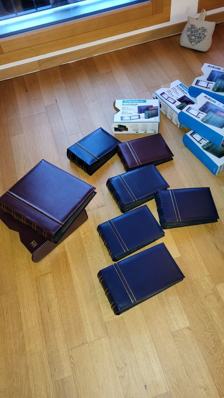 Tutti i francobolli: Leuchtturm Briefmarkenalben – Nuovo (secondo la descrizione) da Bäriswil BE venduto da mimi.86 6