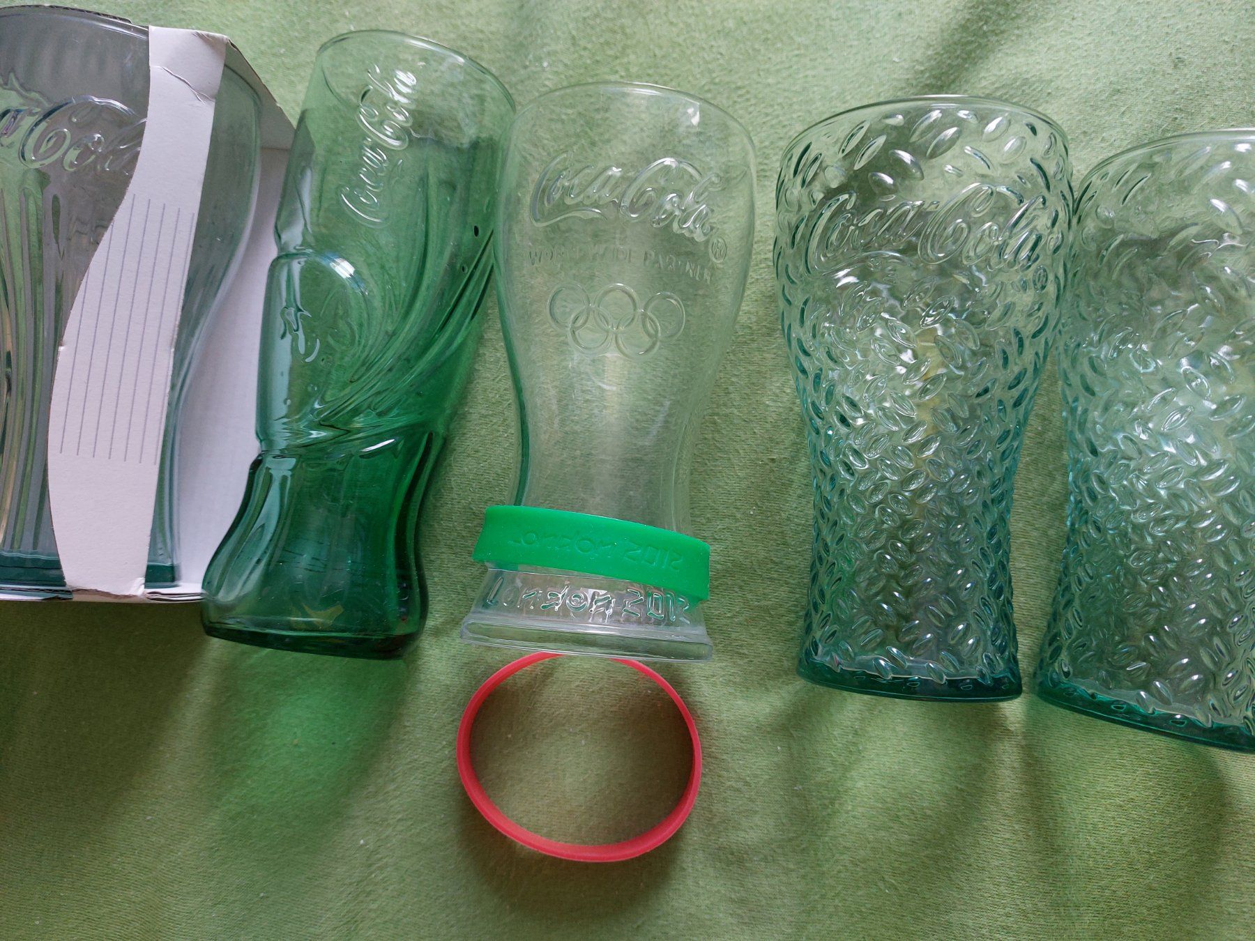 Coca-Cola Bicchieri: lot de 30 verre Coca Cola pour collection, décoration, usage – Nuovo (secondo la descrizione) da Lausanne venduto da Thy19 3