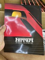 Ferrari Schweiz Prospekt 52 Seiten