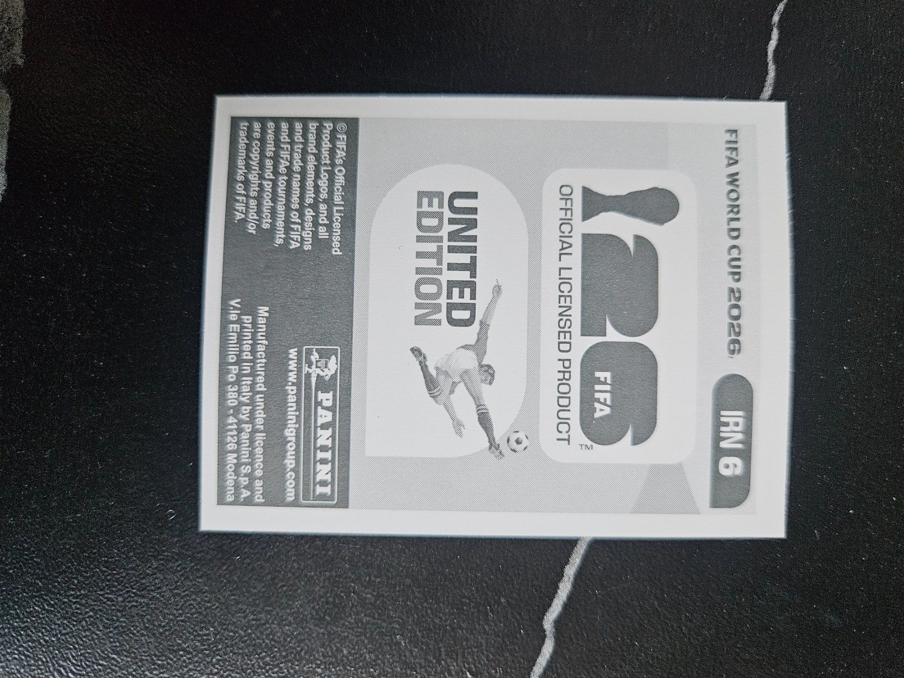 Panini Sammelbilder & Trading cards: IRN 6 – Gebraucht aus Würenlingen von Dinli 1