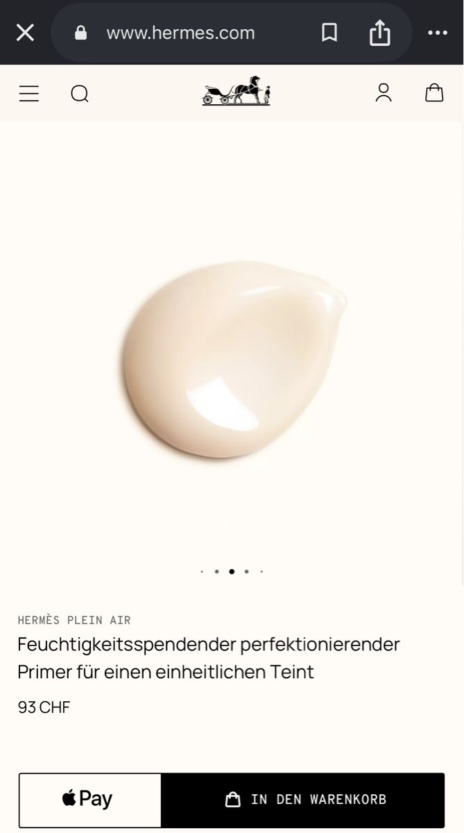 Make-up: Hermès Plein Air Feuchtigkeitsspendender Primer 33ml Neu – Nuovo (secondo la descrizione) da Gümligen venduto da kleiderschrankbe6 2
