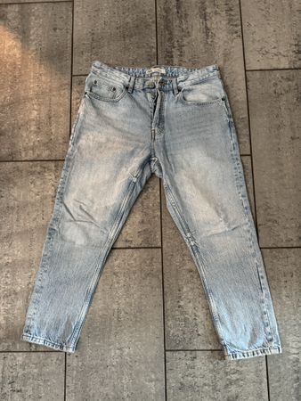 Herrenjeans von Zara, Grösse 42, hellblau Denim