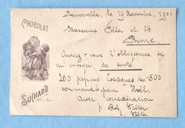 Suchard - Ganzsache - Bern - Neuveville - 1901