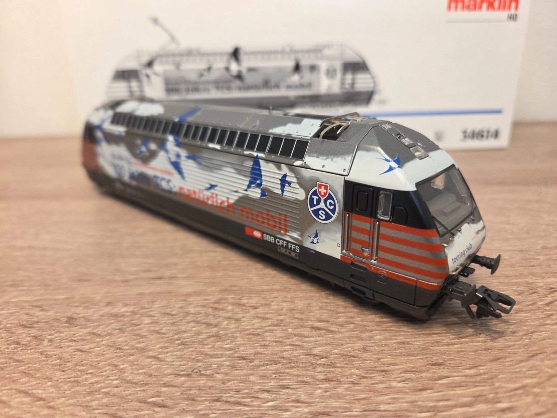 Märklin Auto 1992 Camion avec Bâche non-Utilisé Limité Emballage D'Origine