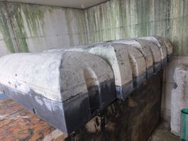4x Ponton Schwimmkörper Technus Typ 70 / Fingersteg