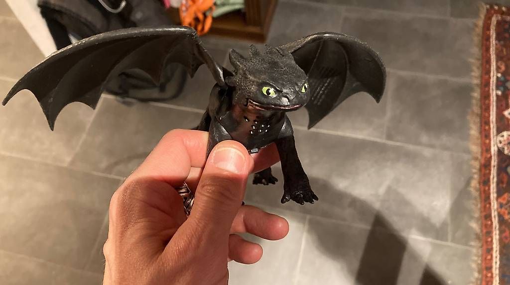 Statuette: Figurine Krokmou de Dragons  – Usato da Vevey venduto da yvanschulz