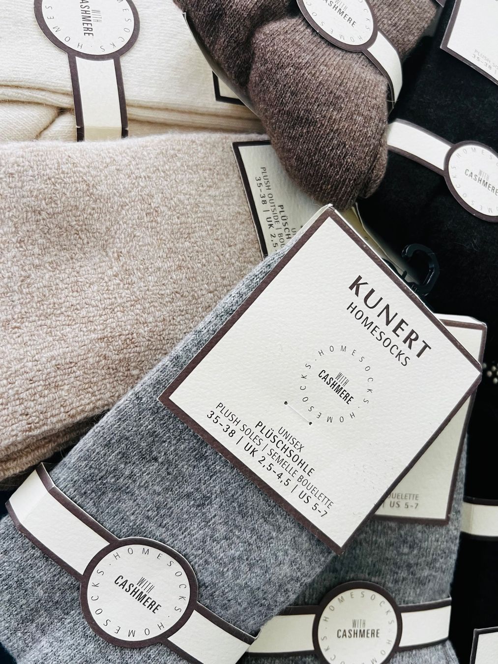 Socken: Cashmere Home Socks KUNERT Grösse 35-38 – Neu und originalverpackt aus Zumikon von DamenFashionShop 5