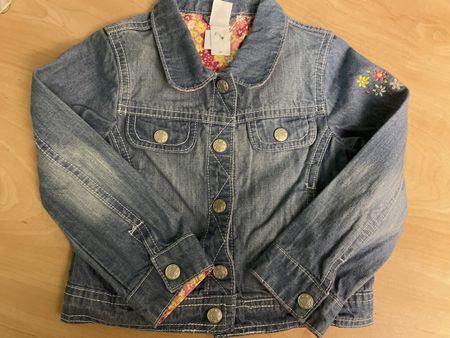 Süsse weiche C&A Jeans Jacke Gr. 86