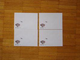 Diddl Briefpapier Umschläge 4 Stück ALT