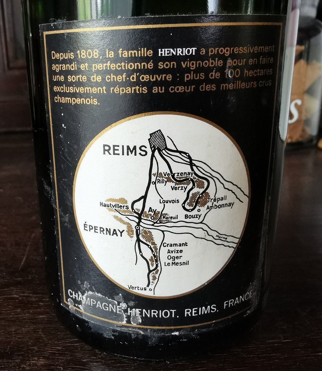 Bicchieri: Henriot Reims Champagne – Usato da Moutier venduto da Maria1704 5