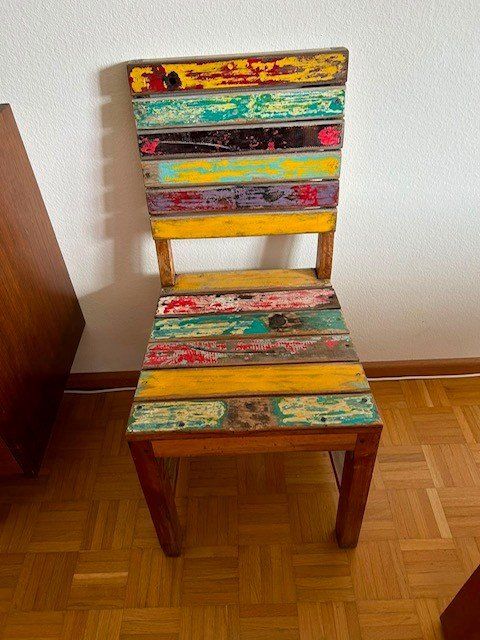Chaises: 6 Stuhle "Mexican Style" für innen oder aussen – D'occasion à Arlesheim par totoluz