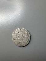 Schweiz 1/2 Fr 1879 Münze Silber guter Zustand