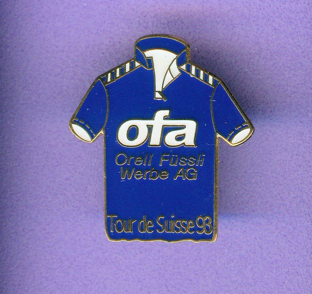 Placchette & Badge: Tour de Suisse  '93  ofa – Usato da Winterthur venduto da Sammleroase