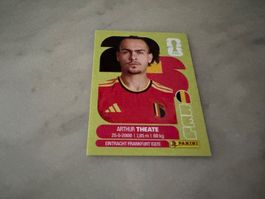 Panini FIFA Fussball WM 2026 Sticker Arthur Theate BEL 3