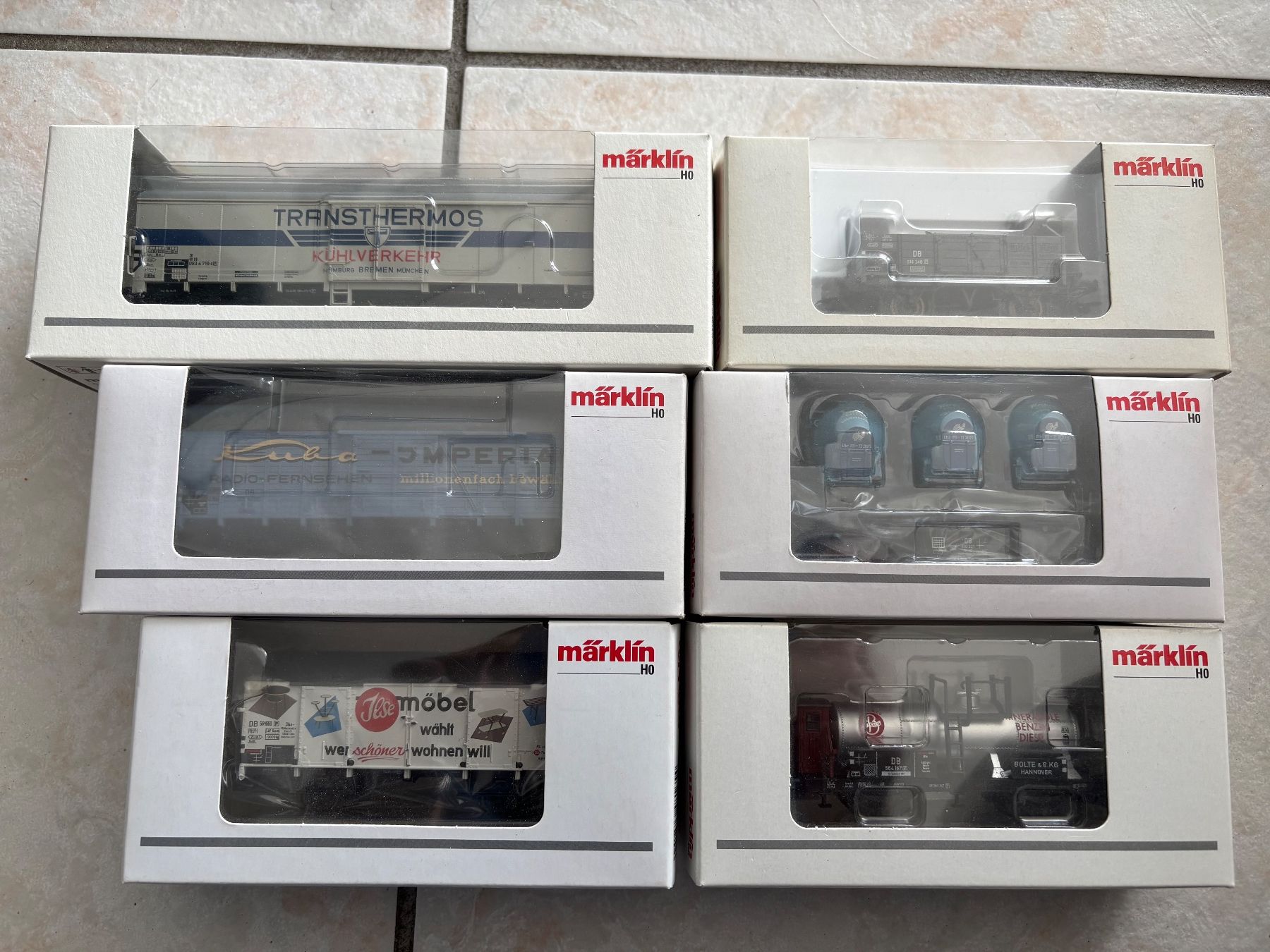 Märklin Modellini di ferrovie: 6x Marklin Insider Jahreswagen – Nuovo e nell'imballaggio originale da Hauterive NE venduto da eriamch 1