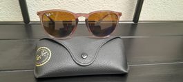 Sonnenbrille Ray-Ban Erika RB4171 braun Grösse 54-18 145 3P
