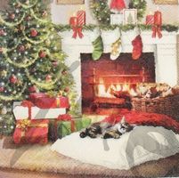 Serviette sleep well 25x25 (w548) 2Stk.