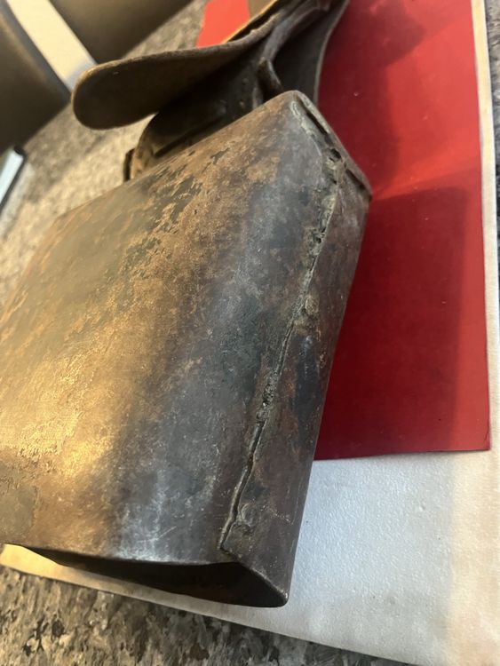 Ancienne Cloche De Vache 9 Cm - Sonnaille Vintage, Objet Déco Rustique