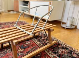 Kindersitz Schlitten-Aufsatz Davoser aus Stahl
