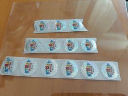 13 Star Mania 'Tonies'  Kleber von Migros / einzelne Kleber