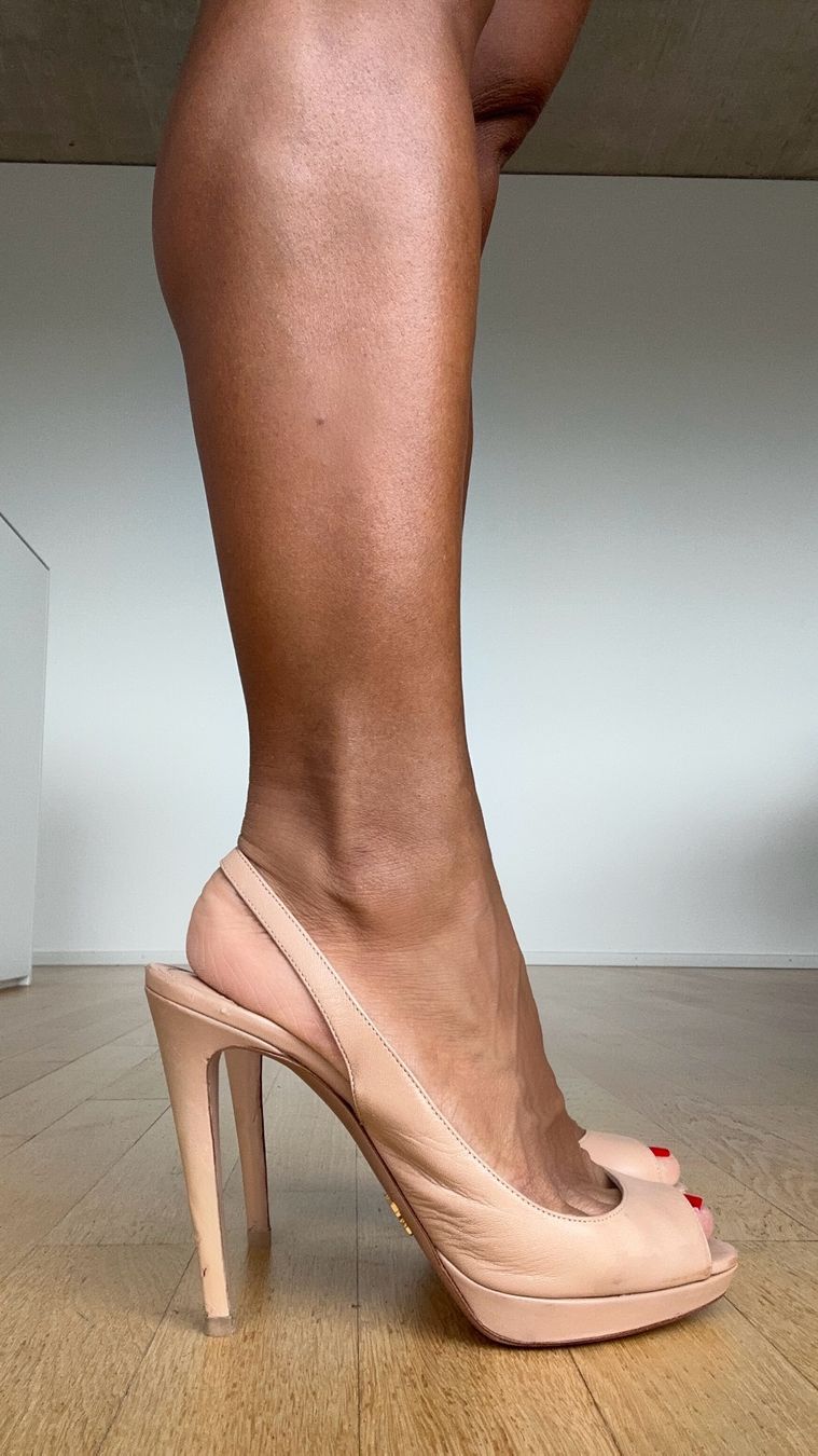 Prada Damenschuhe: Prada High Heels Nude Slingbacks Gr. 39 – Gebraucht aus Zürich von Elaine_zh 4