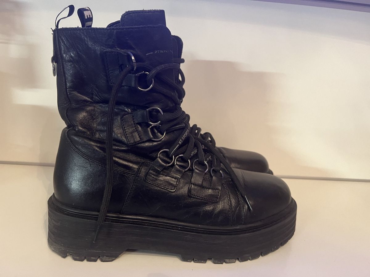 Damenschuhe: Leder Boots Gr.41 – Gebraucht aus zürich von kira.jj