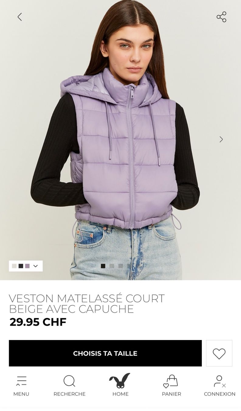 Altro abbigliamento per bambina: Gilet violet – Usato da L'Orient venduto da var_ly9m 1