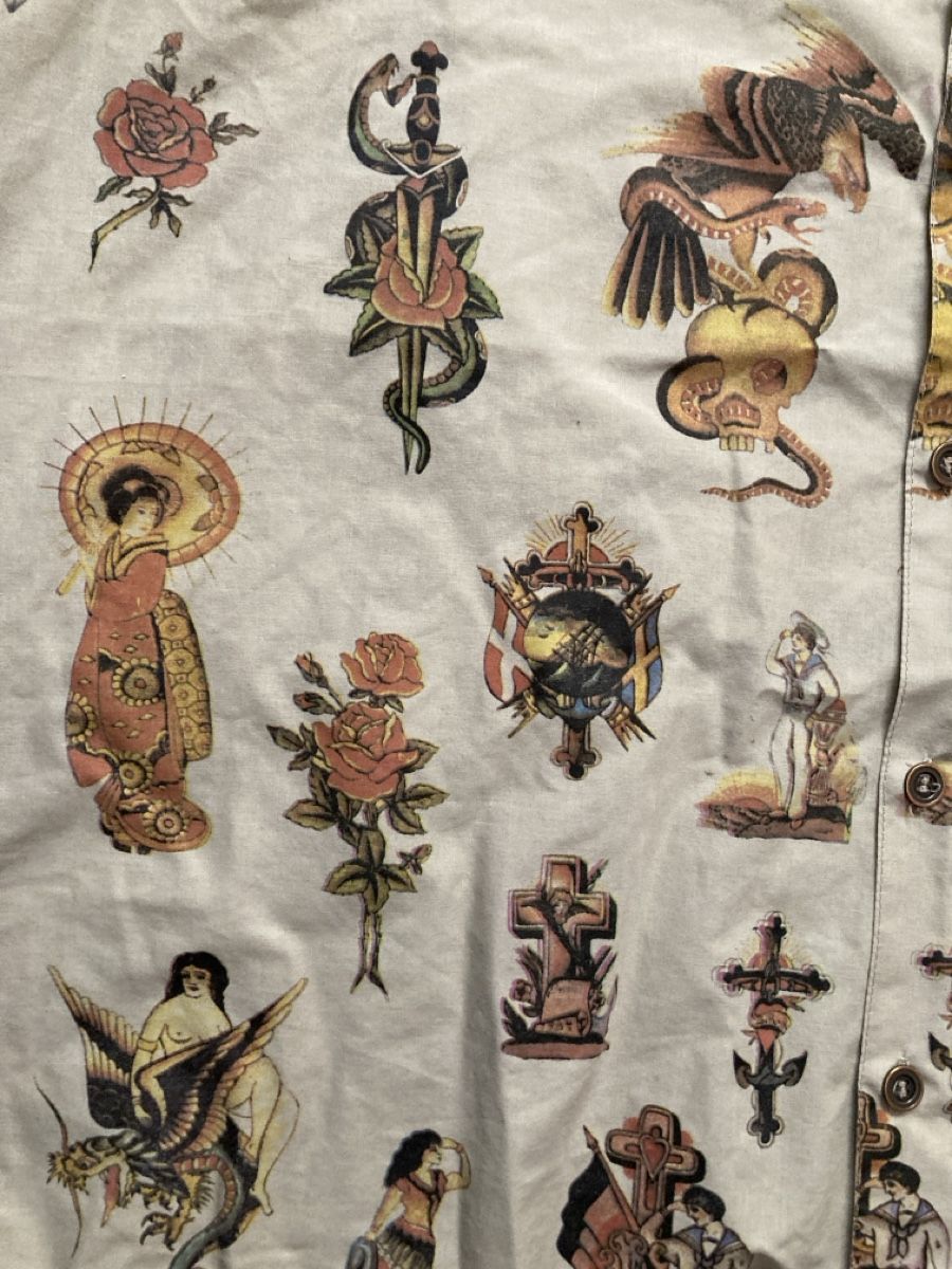 Camicie: Tattoo Vintage Old School Hemd – Usato da Birsfelden venduto da Soulseeker 3