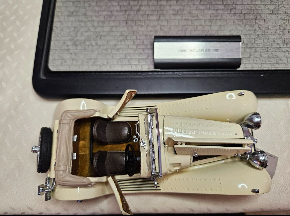 Franklin Mint Modellini d'auto: 1938 Jaguar SS-100 Franklin Mint Precision, 1:24 Scale – Nuovo (secondo la descrizione) da Seuzach venduto da Wolf936 1